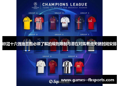 欧冠十六强抽签前必须了解的规则限制与潜在对阵看点关键时间安排 欧冠十六强抽签前必须了解的规则限制与潜在对阵看点关键时间安排